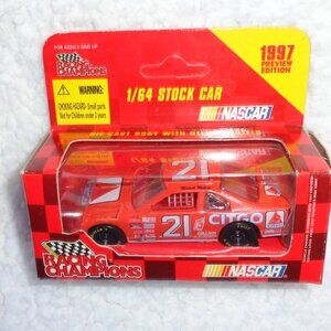 Michael Waltrip #21 Citgo Racing Champions 1/64 1997 Preview Car Nascar